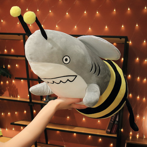 shark鲨bee玩偶鲨雕鲨狗鲨骑马公仔优趣优品龟蜜小鲨臂牛芒鲨叉