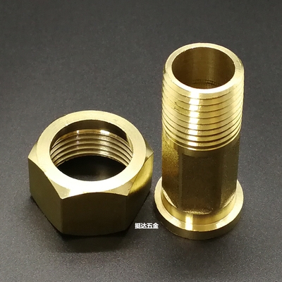 铜水表接头水管k伸缩活接头4 6分 15 20 25 32 40mm 1/2 3/4不