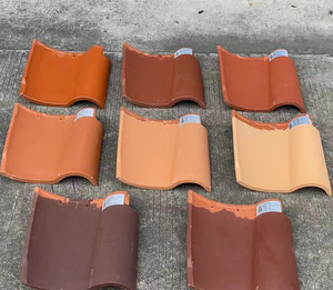 s瓦荣冠 九方西瓦别墅屋面瓦罗曼瓦高温陶土材质优质防水隔热工程