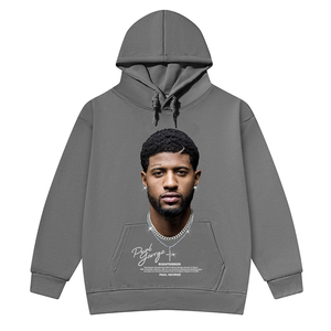 nba篮球球星保罗·乔治美式印花连帽卫衣男数码直喷街头潮牌秋冬