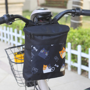 电动车电瓶车放东西神器挂物包自行车防水挂包前置储物兜袋子