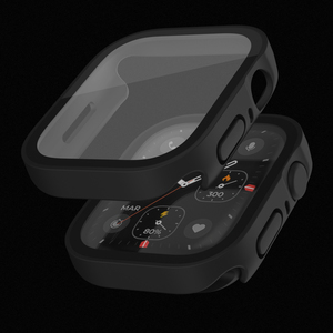 苹果手表iwatch防水保护壳钢化膜一体ultra保护套applewatch保护膜S8/7/6/5/4/3/2壳全包覆盖贴膜49MM带后盖