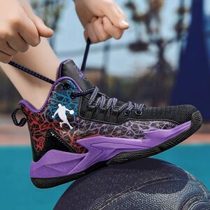 乔丹春秋男士科比篮球运动鞋网布透气耐磨防滑青少年低帮实战鞋子