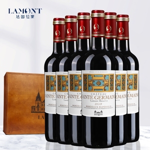 拉蒙珍藏 圣热曼酒庄法国原瓶进口干红葡萄酒超波AOC级 750ml