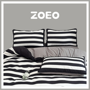 韩国ZOEO2024早春柔软四件套丝滑新品现代简约系列床单床笠款被子