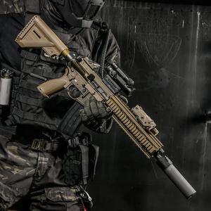 新宝母婴玩具淘宝金属消音器司骏mk18hk416司马军典m4配件14逆牙