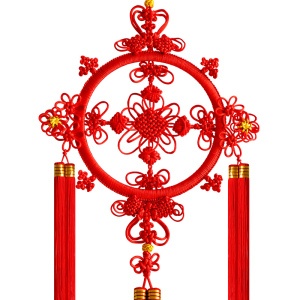 中国节平安结客厅编织