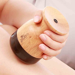 善缘居电热砭石温灸仪推拿按摩器具砭灸太极球扶通罐阳能量石热灸