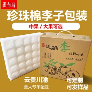 珍珠棉蜂糖李包装盒李子包装纸箱泡沫箱子快递水果包装盒子打包箱