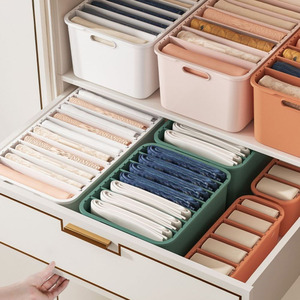 行李箱收纳柜飘窗衣服裤袜收纳神器分隔格抽屉盒整理师专用白纳箱