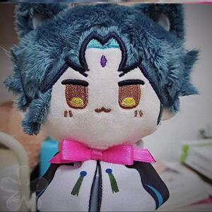 原神晴天娃娃挂件万叶魈周边雷神娃娃布偶公子温迪钟离玩偶团子