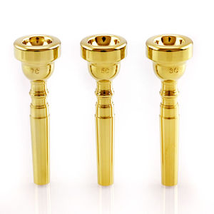 猛犸象镀金小号号嘴省力学生初学者演奏级乐器配件小号号咀7c