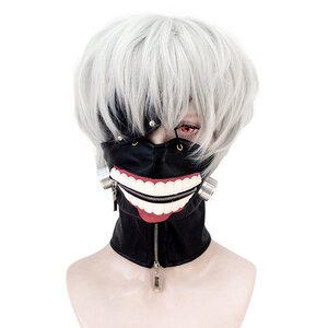 金木研cos假发黑色