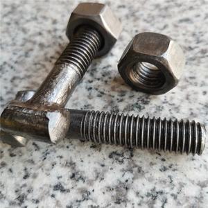 件螺扣丝母m12丁丝扣字件螺栓螺帽t型圆头fjk钢管杆脚罗手架配件