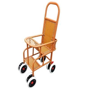 竹腾椅婴儿手推车坐式