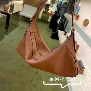 celine/赛琳单肩包romy moyen焦糖色手提包腋下包饺子包郎刚代购