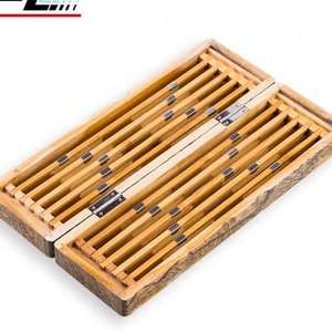 法莱复古线盒手作线组盒小线板盒子线盒主线盒子10支装鱼线收纳盒