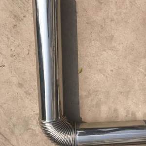 大锅灶配件农村柴火灶专用不锈钢烟囱直管户外排烟管道快速导烟