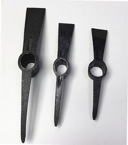 990人付款淘宝农具冰镐羊镐十字镐样稿鹤嘴锄柄十字镐锻打洋镐羊角