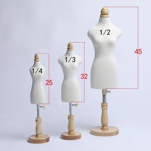 教学小人台立体裁剪女模特学生标准迷你diy模型服装制衣设计插针