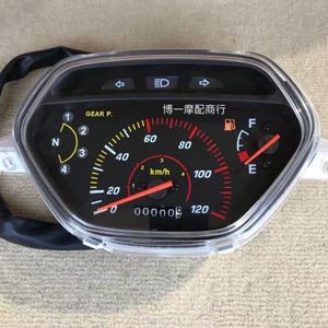 豪爵弯梁摩托车配件hj110-a仪表盘 码表 里程表总成 咪表泰本田款