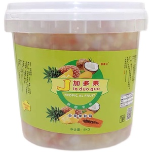 加多果杂果果馅 菠萝果馅 蛋糕夹心西点披萨等烘焙原料5kg*4桶