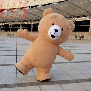 气大熊服猫卡演通人偶装网红活动宣传出urp道具北极熊人穿玩偶衣