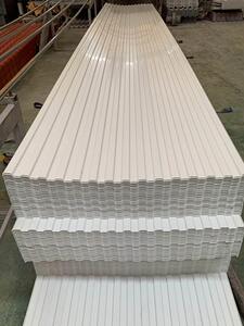 车pvc塑料瓦墙coc板间隔断瓦防板面腐瓦彩钢墙瓦树脂瓦猪场吊顶墙