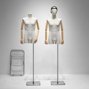 韩版修身男装模特道具半身人台服装店橱窗时尚休闲模特展示架全身