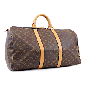 lv路易威登9新keepall50经典女包老花行李包手提包m41416