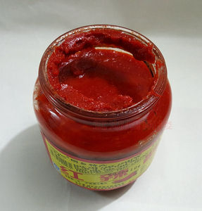 桐乡特产桐皇红辣酱辣椒酱420g大瓶装乌镇西塘面店馄饨店常用调料