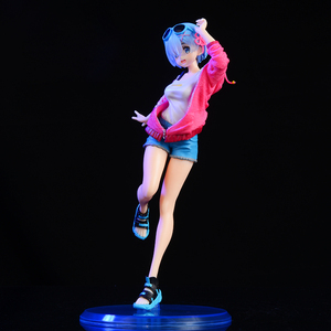 从零开始的异世界生活夏日运动服雷姆蕾姆动漫手办模型摆件公仔礼