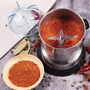 打花椒面辣椒粉的机器家用小型粉碎粉研磨机超细五谷杂粮干湿两用