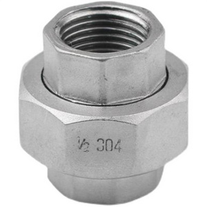 日本购304不锈钢活接头内丝活a接内螺纹油任油拧活节活络接接头4