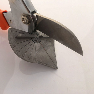 45度调节剪刀封边边角线多规格 电工线槽剪装璜角度剪