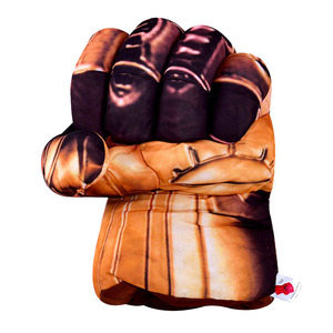 灭霸手套蜘蛛拳套绿巨人拳击毛绒玩具钢铁玩偶动漫软