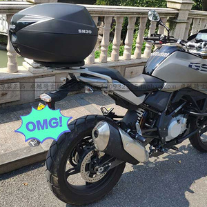 适用bmw宝马g310gs边箱尾箱shad夏德进口尾架边q架防水油箱包改