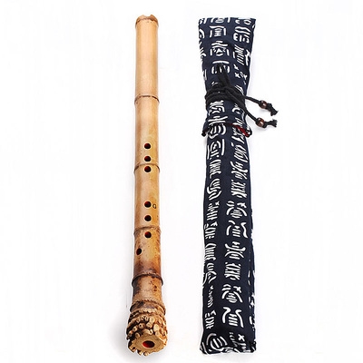 台湾桂竹大头c南箫专业演奏级南萧乐器  带根一节开口