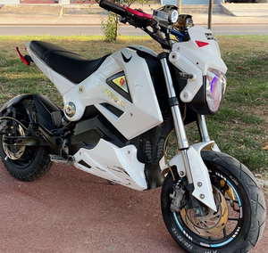 小猴子电摩m5电动摩托跑车z6电动车72v大功率高速改装96v电趴赛车