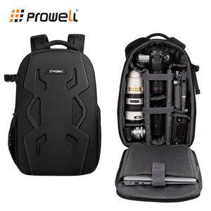 Prowell无人机相机一体包双肩大容量佳能单反背包专业多功能户外摄影包硬壳防水防撞