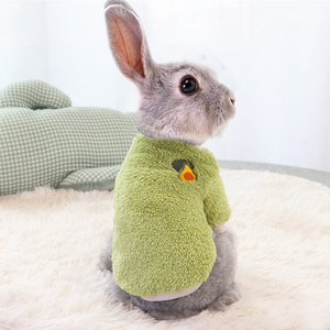 宠物兔子衣服保暖秋冬季小侏儒垂耳兔子穿的衣服可爱过冬天专用品