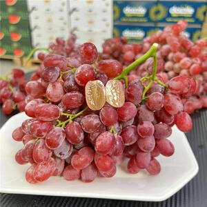 澳大利亚进口品种克瑞森无籽红提脆甜葡萄提子当季水果顺丰空运现