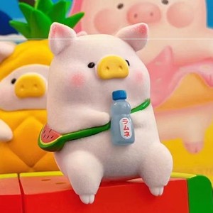 噜噜猪盲盒盲盒lulu罐头猪阳光派对系列盲盒潮流可爱玩具摆件手办