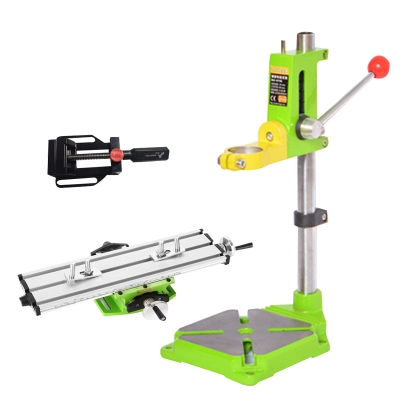 特厂 手电钻支架电磨架 电钻变台钻铣床木工固定架子万用精密重型