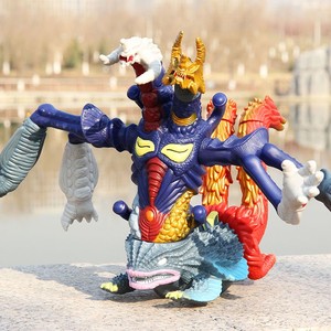 大号合体怪兽奇美拉王软胶萨乌鲁斯dx加拉特隆王奇美拉儿童玩具男