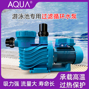 爱克泳池大功率循环水泵砂缸高扬程过滤吸污泵AP/AB系列工程设备