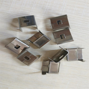 不锈钢带扣不锈钢打包扣不锈钢扎带扣l型扣保温钢带卡扣打包带扣