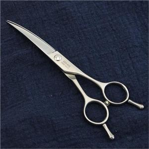 专业美发翘剪滑刀6寸日式h弯剪刀发型师专用弧形剪刀gdx-60q