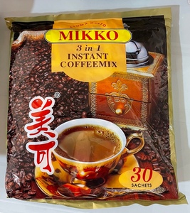 缅甸进口食品缅甸美可咖啡MIKKO牌三合一速溶咖啡20g*30袋 600g
