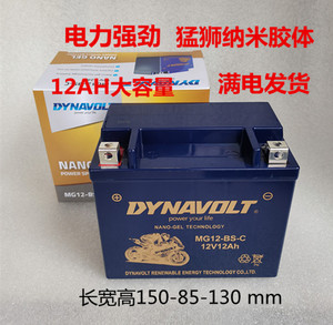 猛狮摩托车电瓶ytx9光阳gw250黄龙600ct300贝纳利12v通用原装dl锂